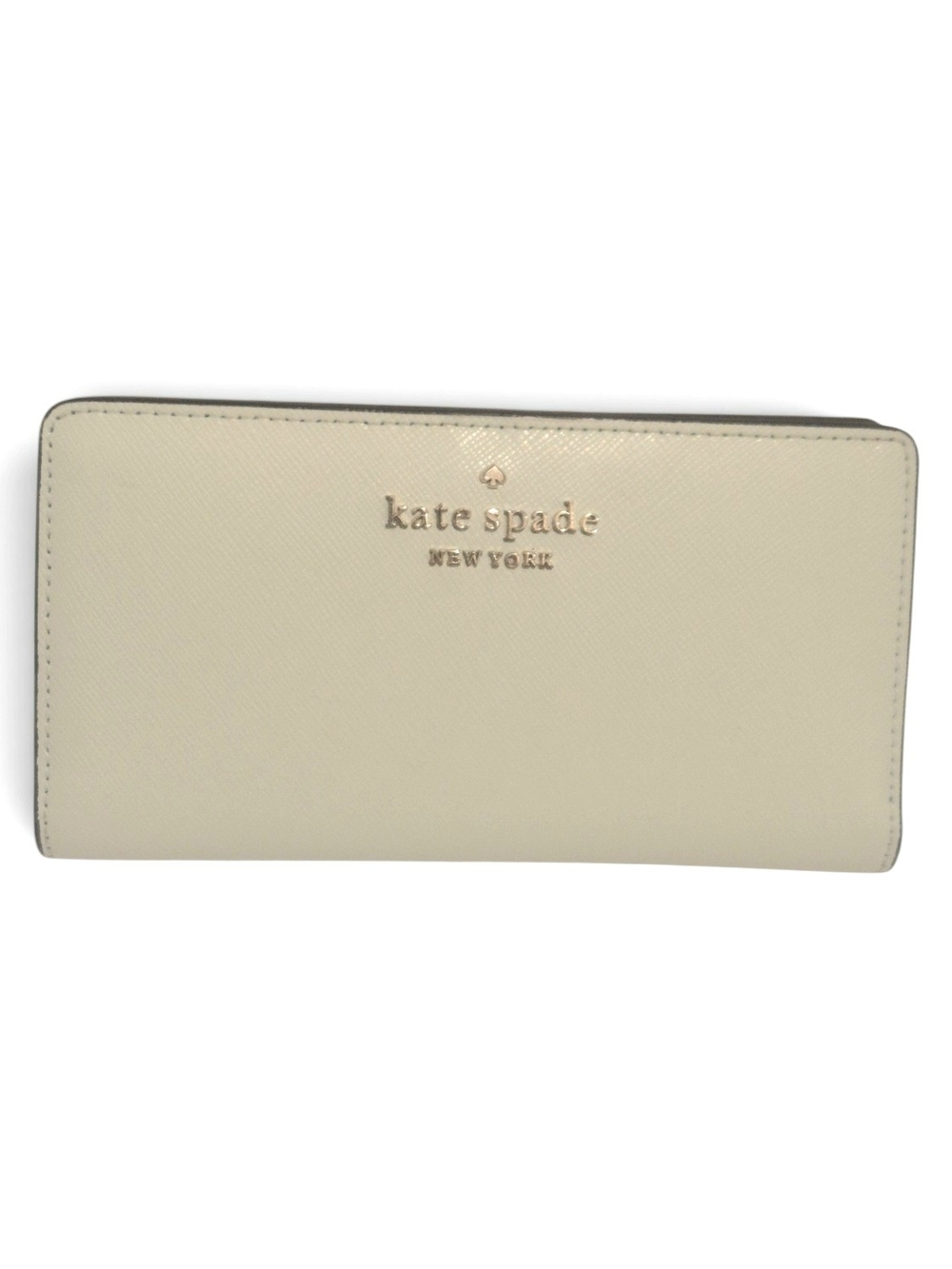 kate spade Green Leather Zip-Around Wallet